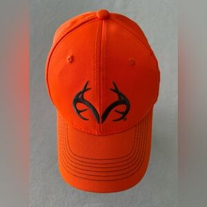 Realtree Hat Cap Men’s One Size Strap Back Blaze Orange Hunting Deere NWOT